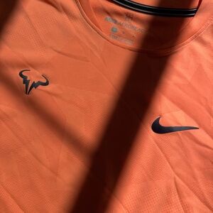 Men’s Orange Nike Aeroreact Shirt